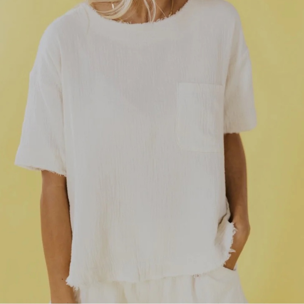 BRAND NEW* Roolee My Best Life Pocket Blouse